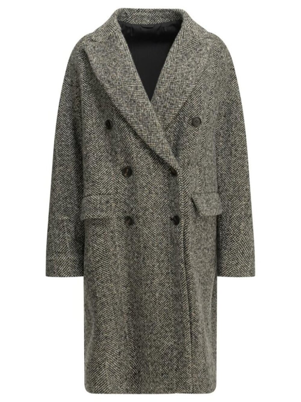 Brunello Cucinelli Dazzling Long Coat Tag Size 42 Women